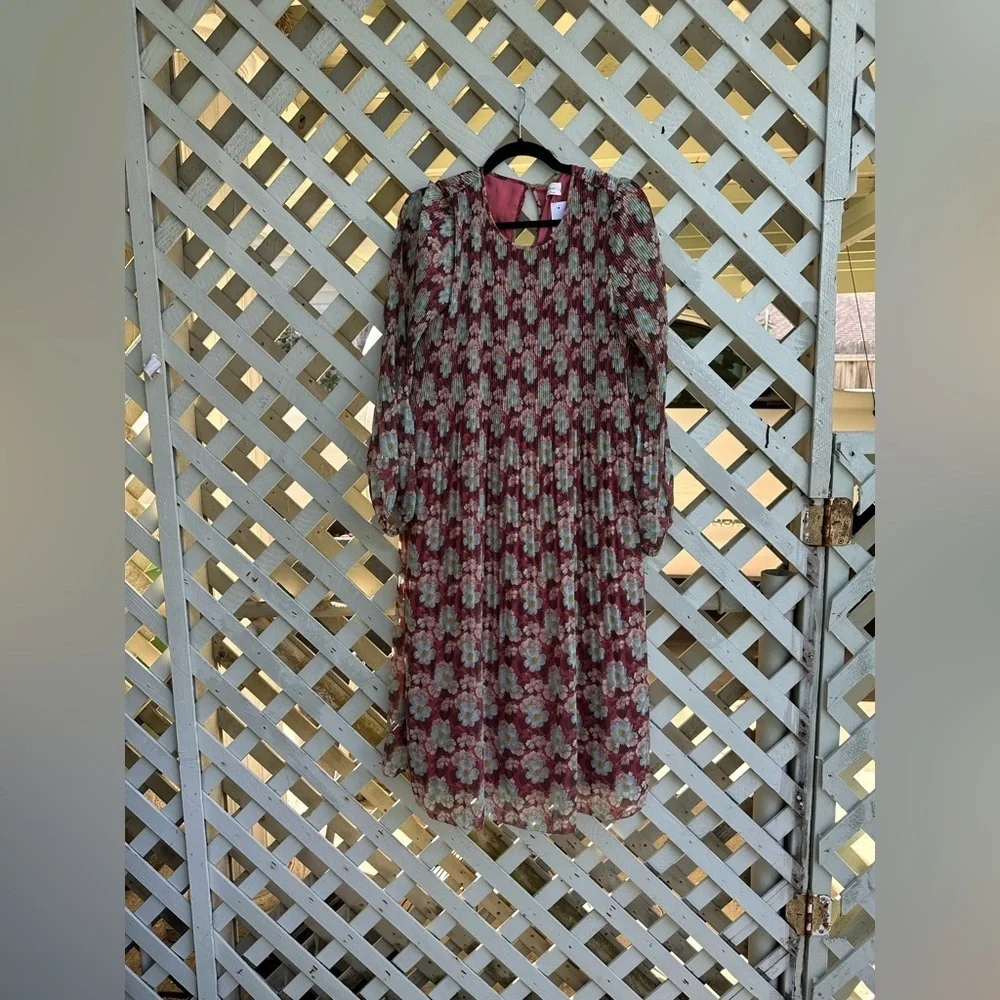 Aritzia Wilfred Daydreamer Midi Dress - Picture 1 of 4
